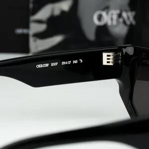 Off-White Women Sunglasses Black Grey Square OERI13F VANCOUVER 1007 BRAND NEW Off-White | Accessories | Offwhite Women Sunglasses Black  main image 2